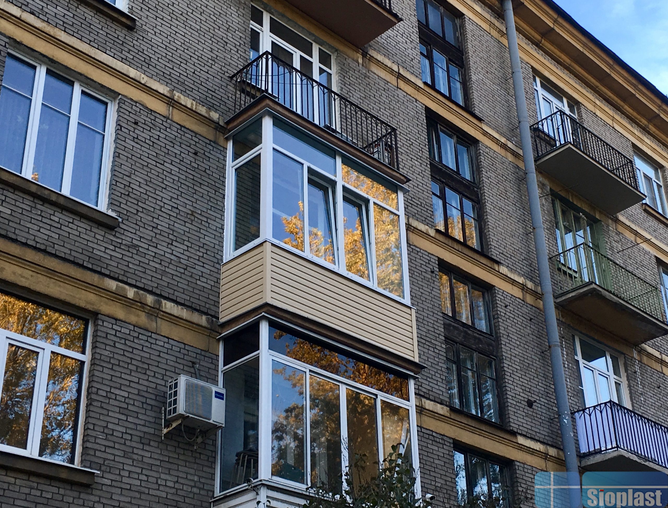остекление балкона в сталинке спб