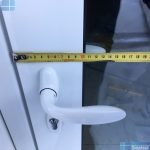 Системная высота створки алюминиевой двери СИАЛ